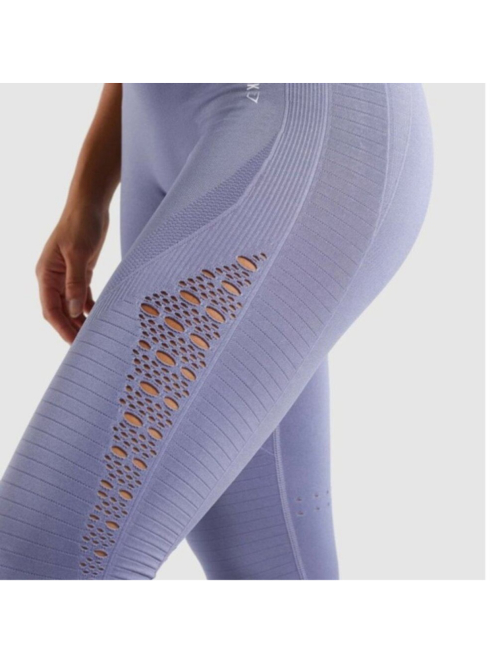 Gymshark Lavender Seamless High-Waist Leggings - Picture 2 of 8